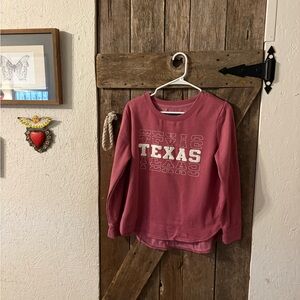 State of Mind Pink Texas Sweatshirt